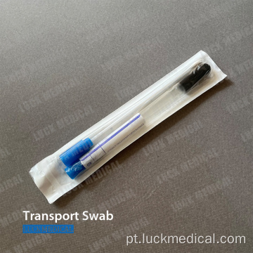 Transporte Swab Sticks com tubo de gel